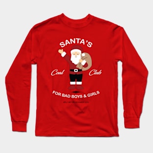 Santa's Coal Club Long Sleeve T-Shirt